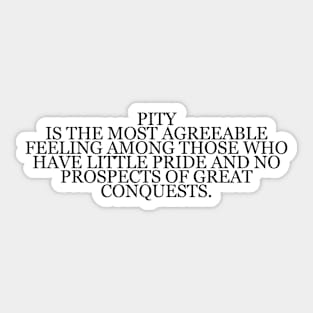 Friedrich Nietzsche  "The Gay Science" Book Quote Sticker